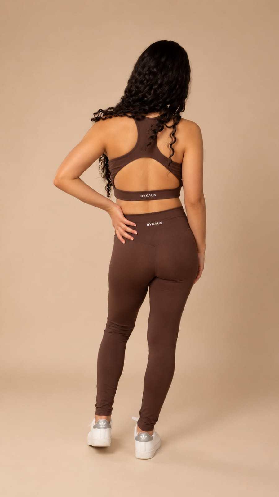 Conjunto Fitness Premium: Cropped com Bojo  + Legging de Cintura Alta em Poliamida, Alta Compressão